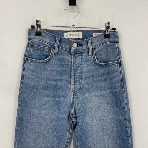 Aritzia Denim Forum The Arlo High Rise Straight Jeans Sz 25 - Picture 3 of 12